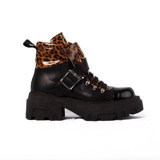BOTA DAMA - SIERRA NEGRO / LEOPARDO