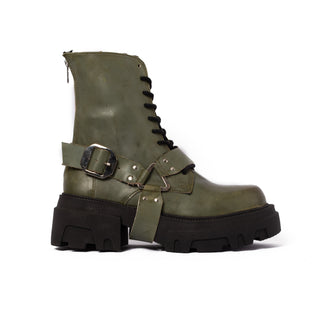 BOTA DAMA ARMY - VERDE