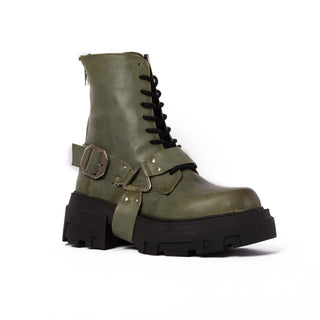 BOTA DAMA ARMY - VERDE