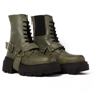 BOTA DAMA ARMY - VERDE