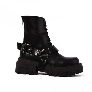 BOTA DAMA ARMY - NEGRO