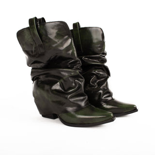 BOTA DAMA - SELVA CAMALEON VERDE