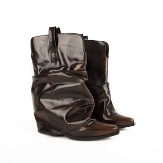 BOTA DAMA - SELVA CAMALEÓN CAFÉ