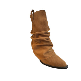 BOTA DAMA - SELVA GAMUZA BRONCE